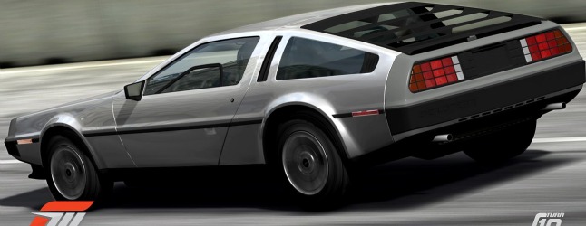 GT5 vs FM3: The Back to the Future DeLorean battle