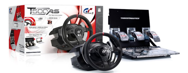 The Thrustmaster T500 RS wheel for Gran Turismo 5