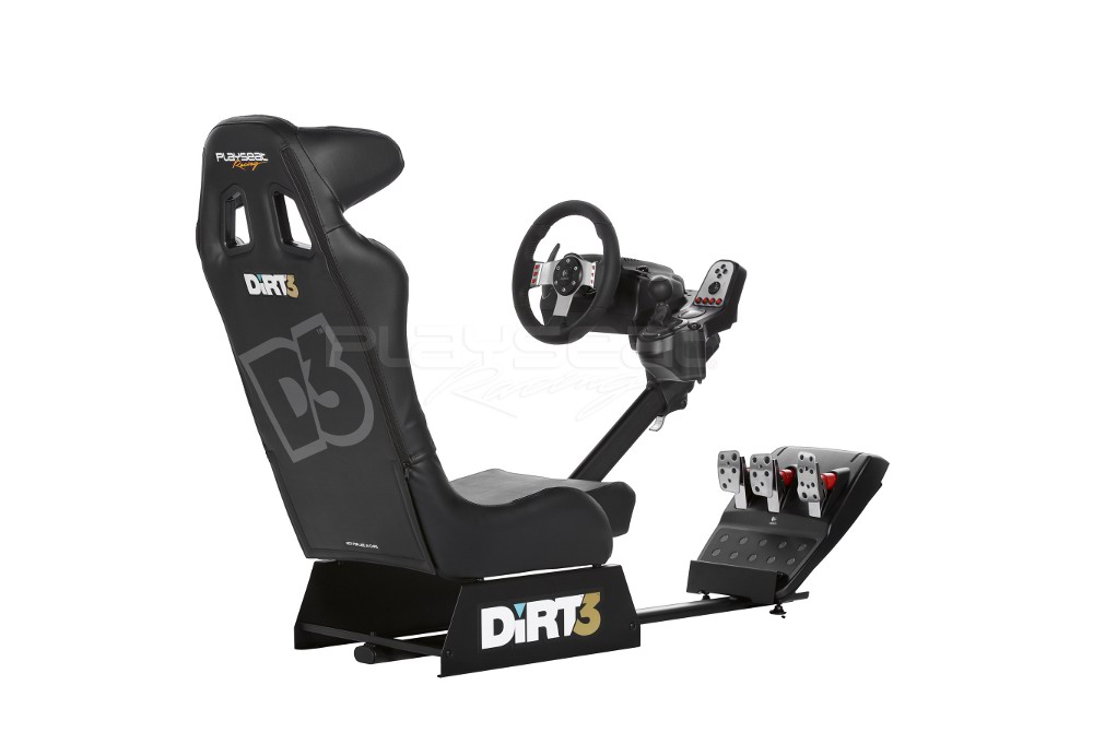 DiRT 3 racing seat from Playseat rear view