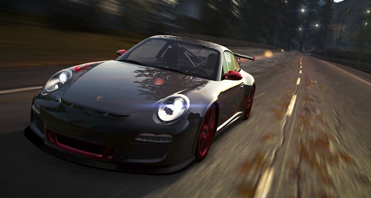 Porsche 911 GT3 RS races into Need for Speed World