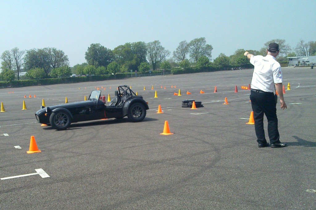 Caterham Drifting