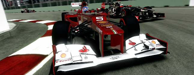F1 2012 Singapore Patch 5 and 6 details