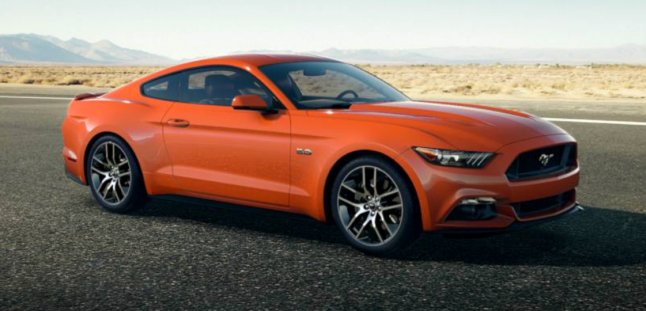 Ford competition orange #8