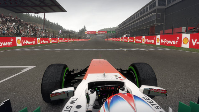 f1 2013 wet spa force india paul di resta