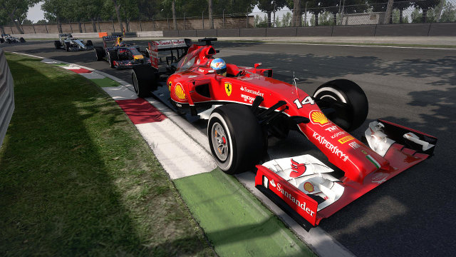 F1 2014 Ferrari F14 T #14 Alonso Leads