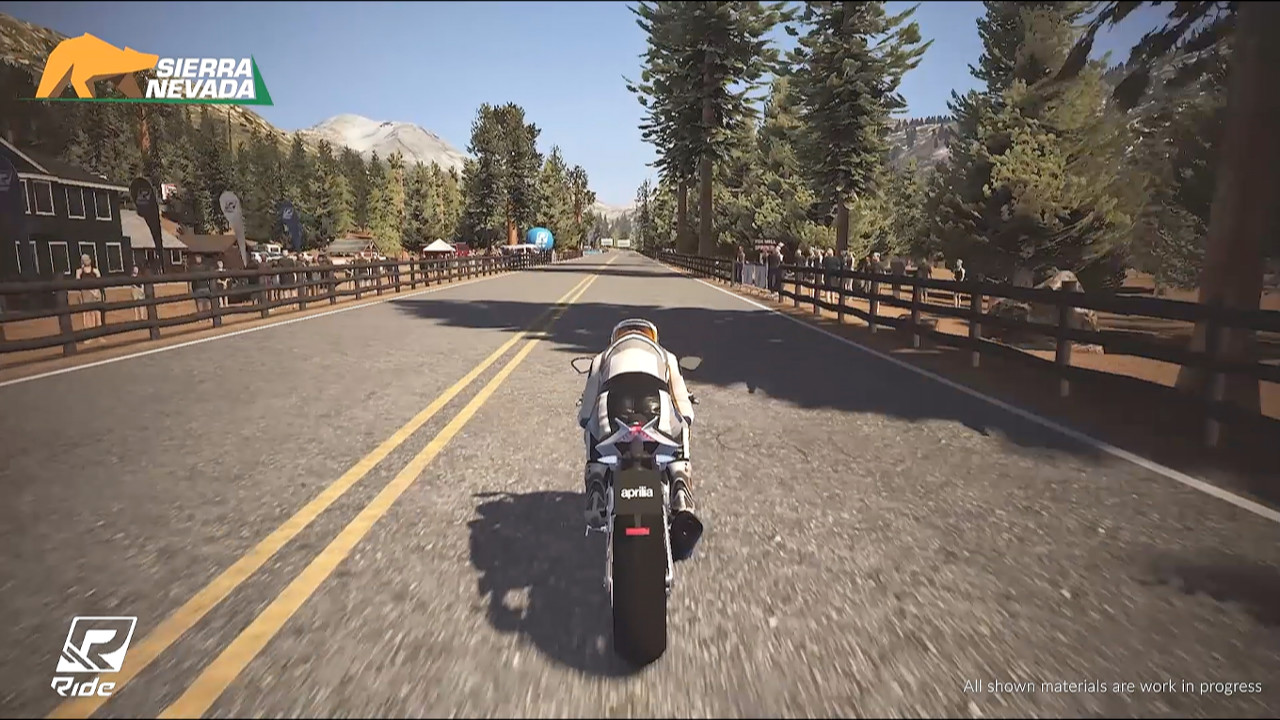Ride Sierra Nevada Aprilia RSV4 R ABS #ridevideogame 3rd-person-straight-ext