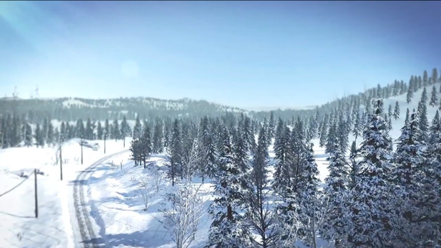 WRC 5 announcement ad flyover snow 640
