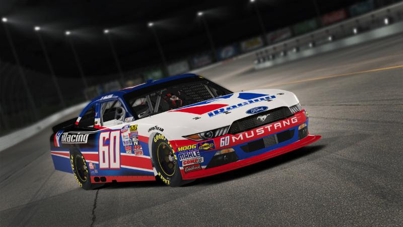 Ty Majeski NASCAR Xfinity Series Ford Mustang in iRacing