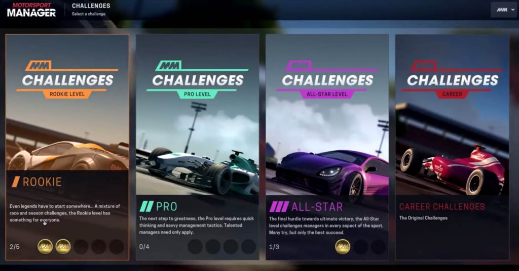 Motorsport Manager The Challenge DLC Pack Screenshot