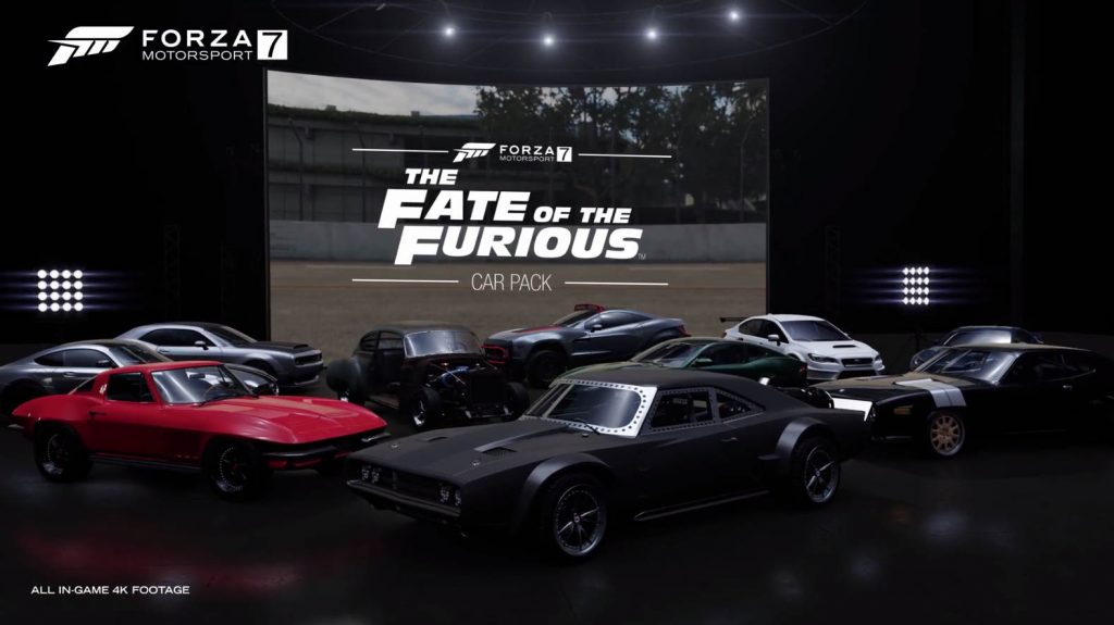 Forza Motorsport 7 Fate of the Furious Car Pack Trailer