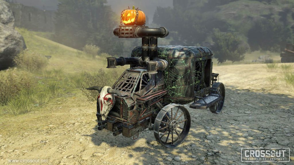 Crossout Launches New Halloween Celebration Pumpkin Car