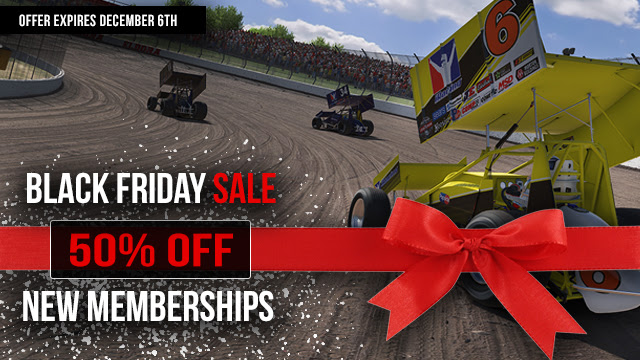 iRacing Black Friday Sale Offer