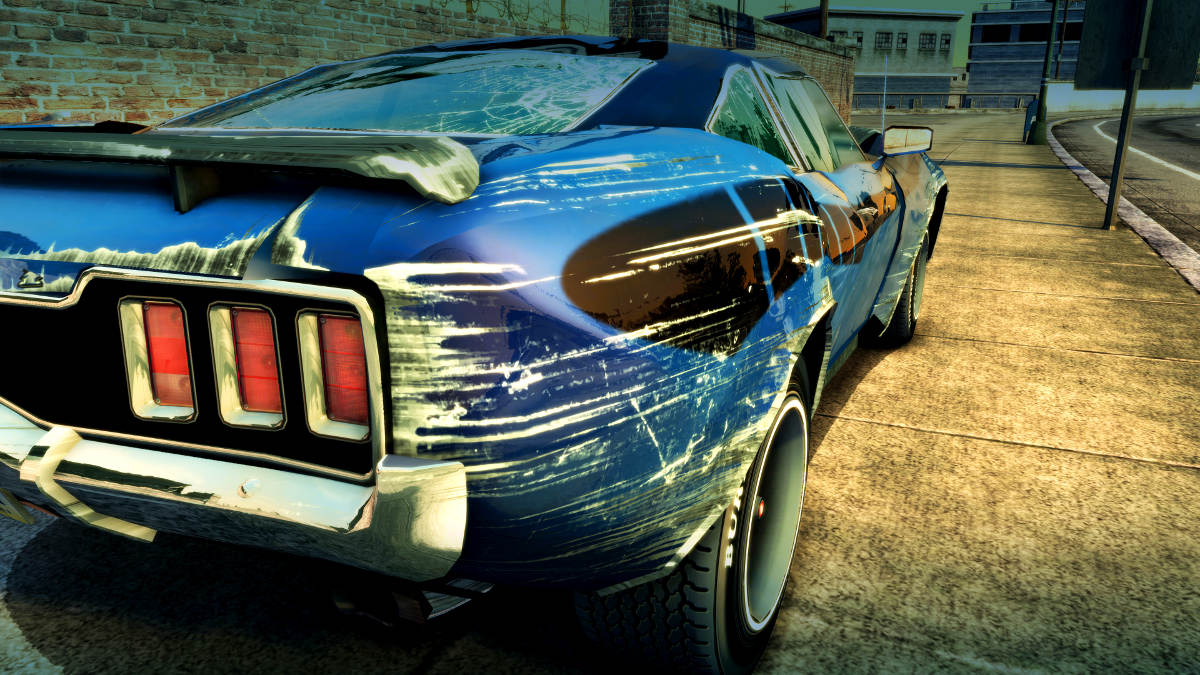 Burnout Paradise Remastered CarCU RearDamage