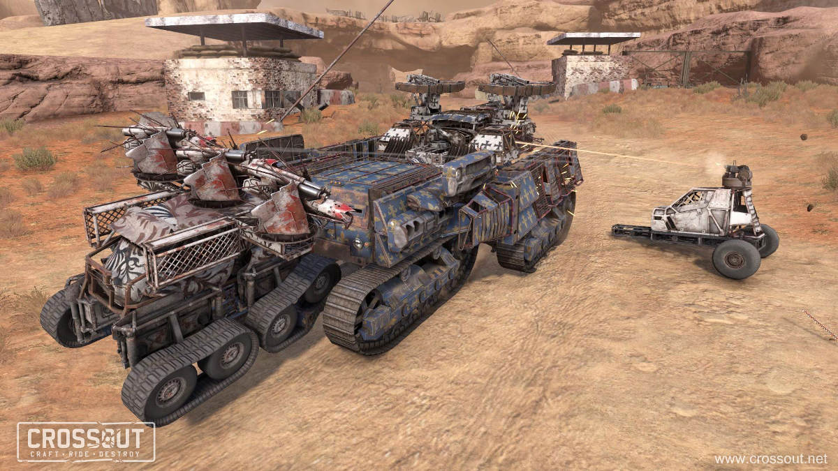 The Crossout Knight Riders Event Brings New Vehicle Coupling Mode