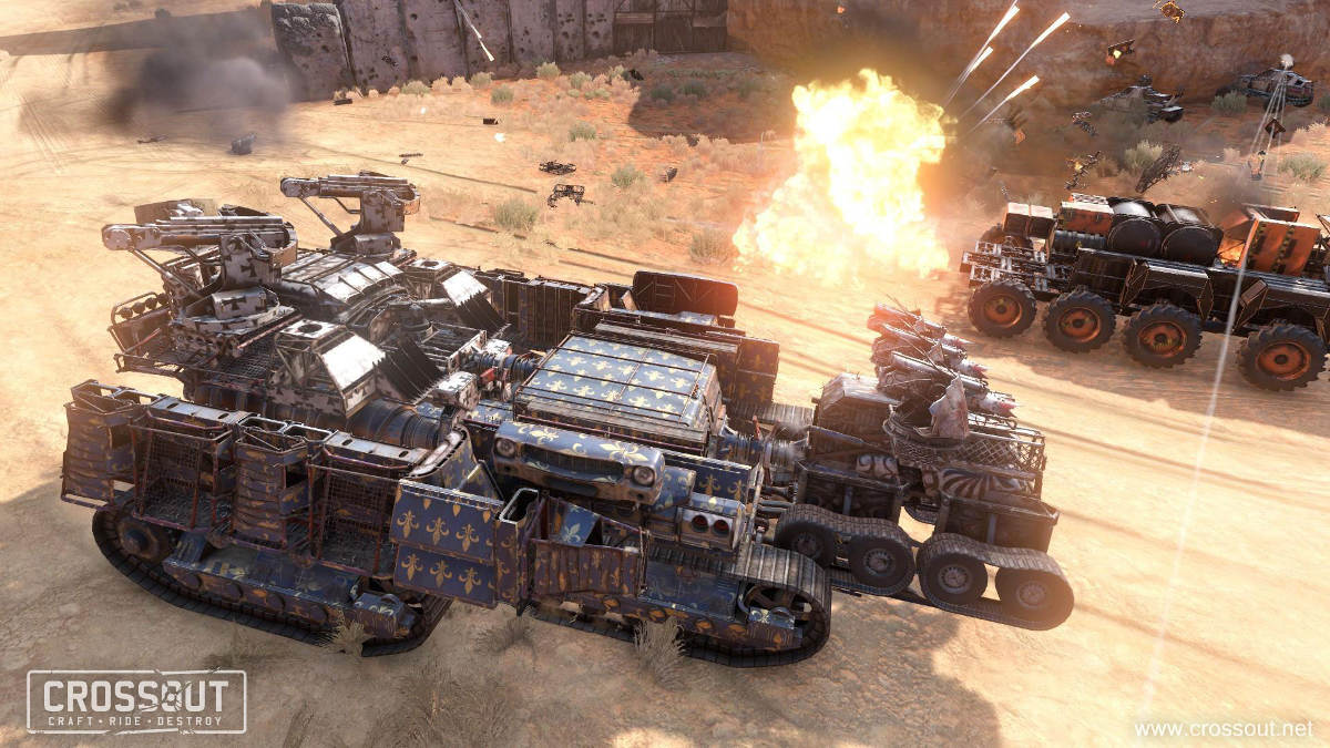 The Crossout Knight Riders Event Brings New Vehicle Coupling Mode