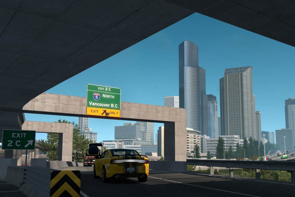 American Truck Simulator comes to Seattle with the Washington Expansion