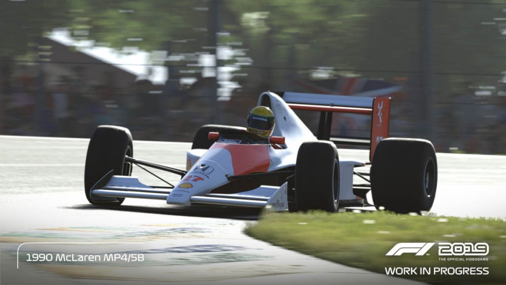 The F1 2019 gloval TV ad obviously includes Senna and Prost