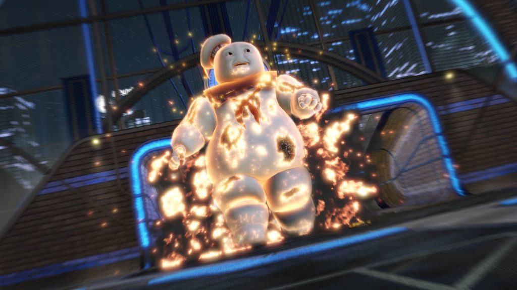 The new Stay-Puft goal celebration looks suitably epic