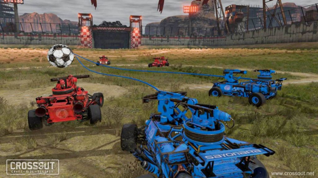 The Crossout Wasteland Update brings Steel Championship Football until August 14th