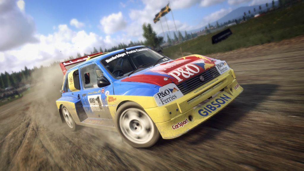 The DiRT Rally 2.0 MG Metro 6R4