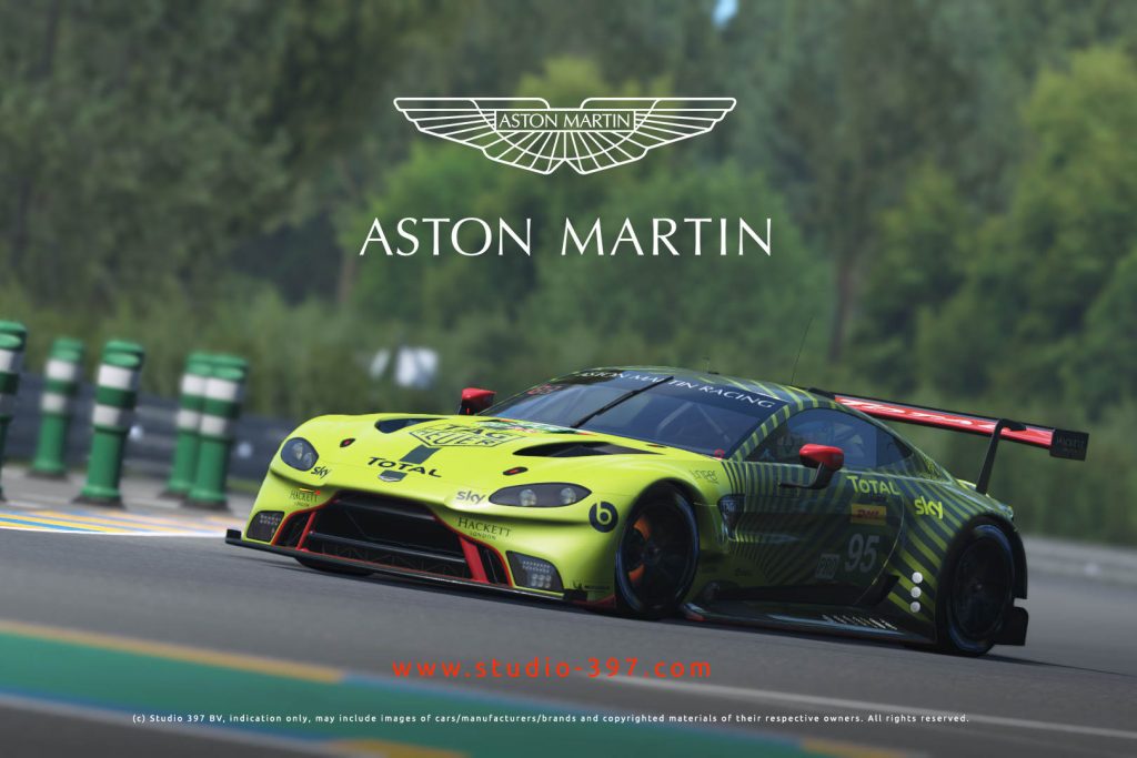 Aston Martin Vantage GTE announced for rFactor 2