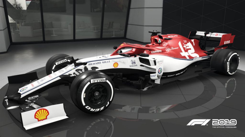 The F1 2019 Visual Update Alfa Romeo