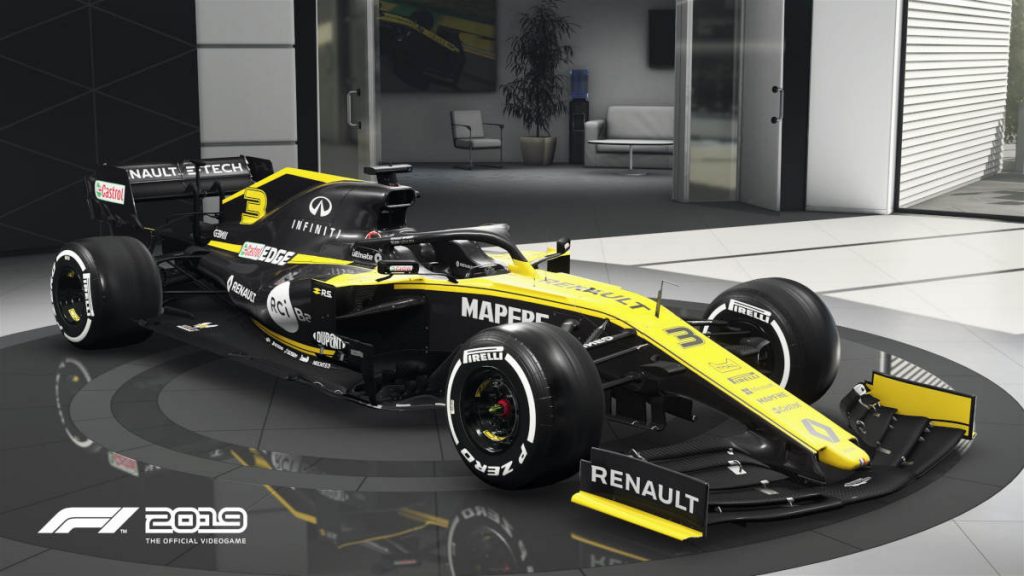 The F1 2019 Visual Update Renault