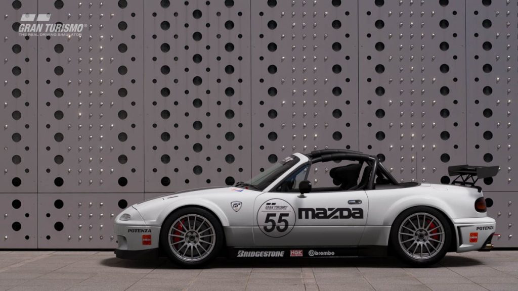 The Gran Turismo Sport Mazda Roadster Touring Car N200