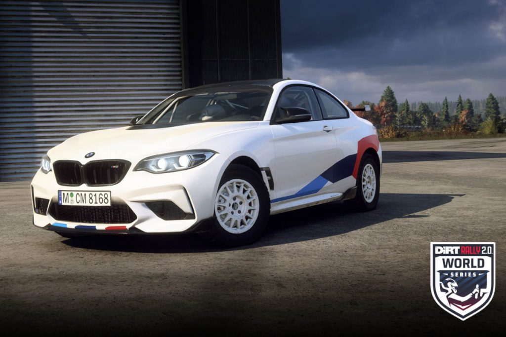 Get a special BMW M2 Competition for taking part in the DiRT Rally 2.0 World Series qualifiers