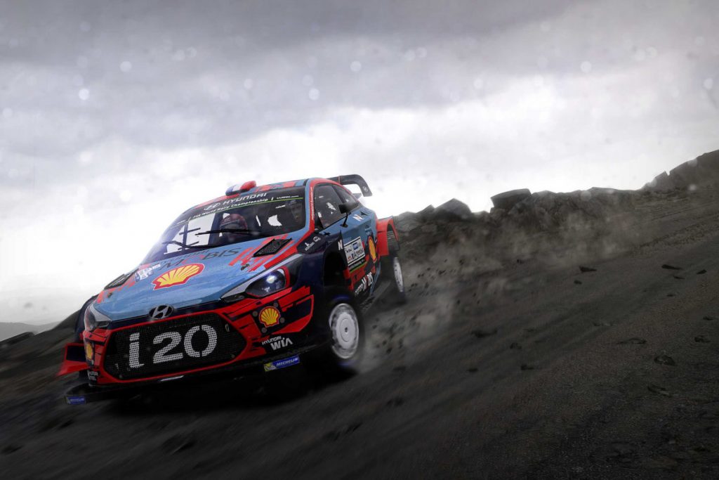 There's a minor WRC 8 PC update released, focused on issues with some peripherals...