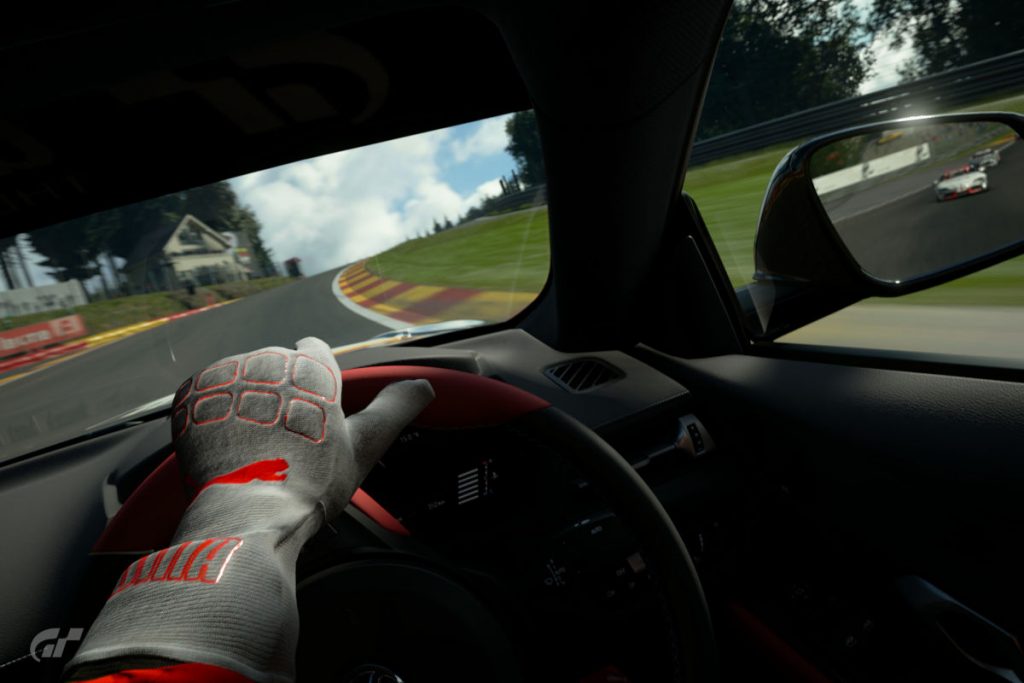 Spa is now available in Gran Turismo Sport in either dry or wet weather conditions