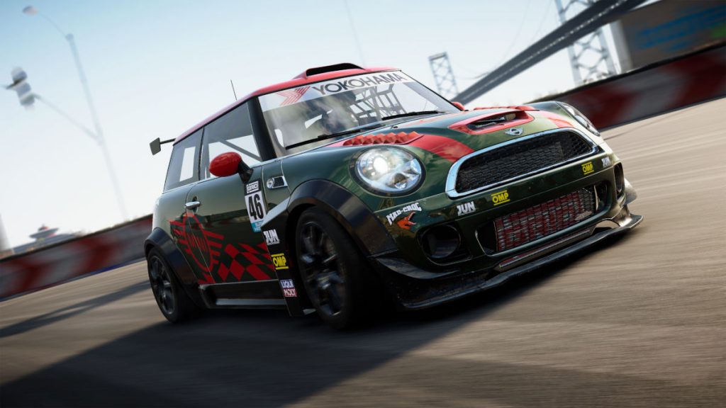 The MINI Hatch JCW in GRID