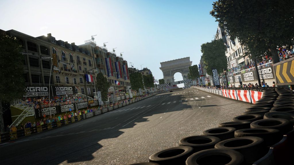 The Paris circuit in GRID