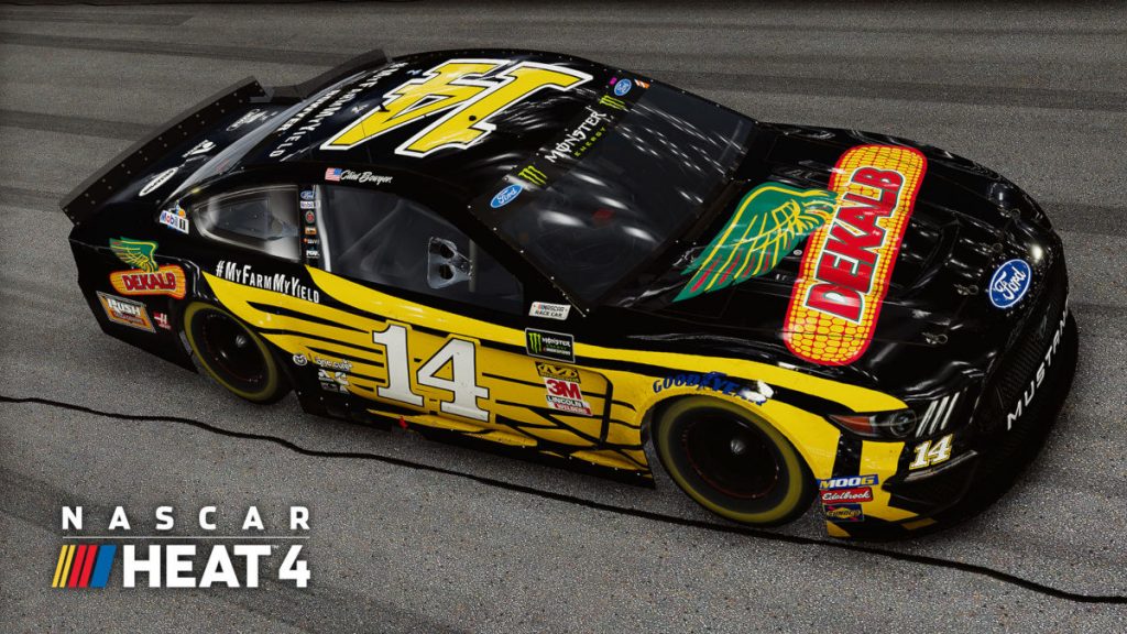 One of the new liveries included in the November 2019 DLC Pack for NASCAR Heat 4