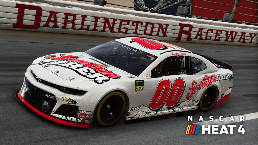 One of the new liveries included in the November 2019 DLC Pack for NASCAR Heat 4