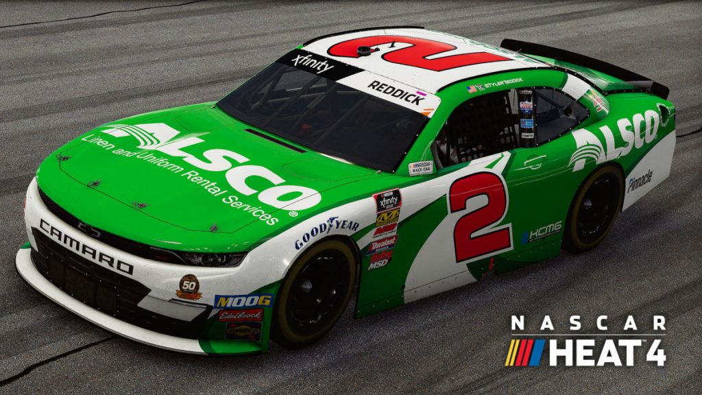 One of the new liveries included in the November 2019 DLC Pack for NASCAR Heat 4