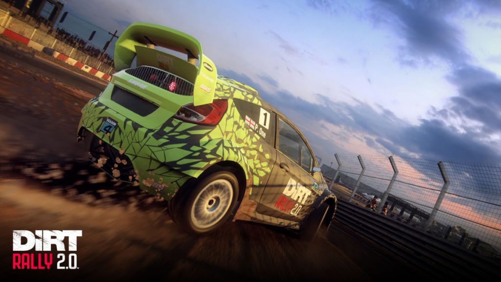 The special livery park is also available for DiRT Rally 2.0