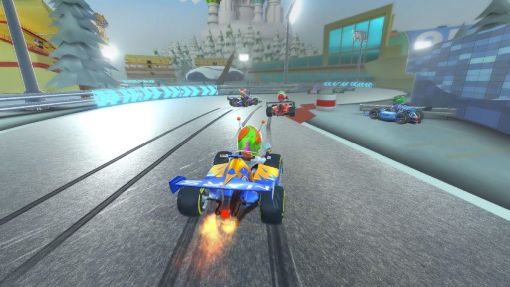 Get the Touring Karts Game by winning in the demo for PC on Steam