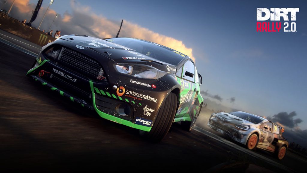 The popular privateer World RX choice of the 2019 Ford Fiesta Rallycross in DiRT Rally 2.0