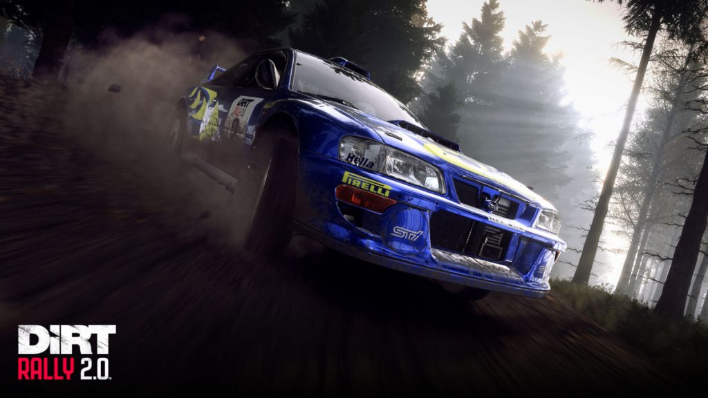 The Subaru Impreza S4 Rally from the Dirt rally 2.0 Colin McRae: Flat Out pack