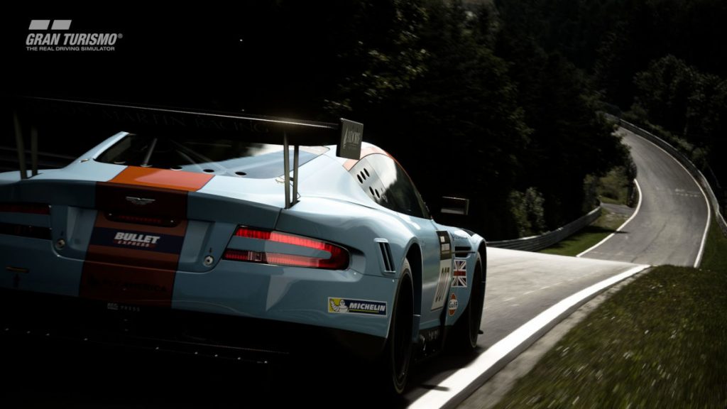 The Aston Martin DBR9 GT1 2010 arrives in GT Sport update 1.56