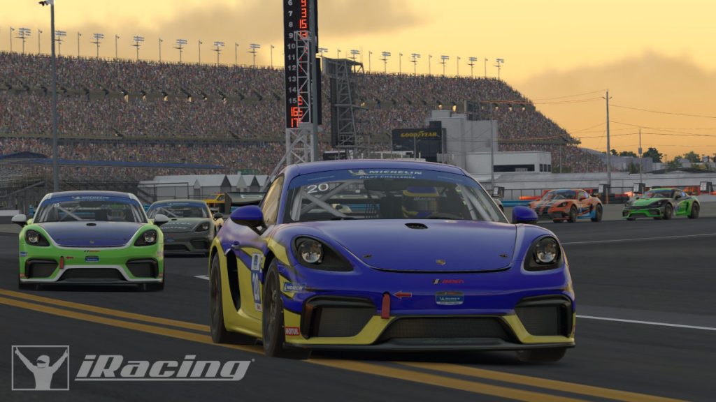 The Porsche 718 Cayman GT4 Clubsport MR will be released in iRacing in March 2020