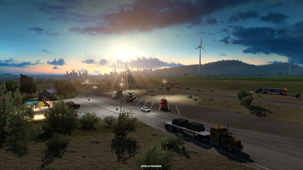 One of the new American Truck Simulator Idaho preview images