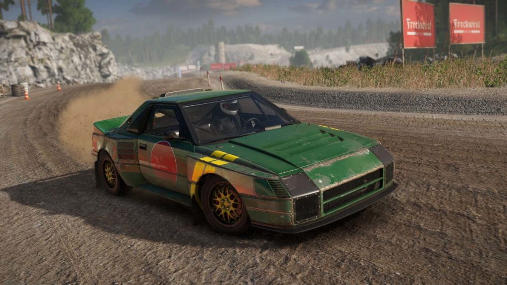 The Wreckfest Rusty Rats Car Pack DLC includes the Raiden RS