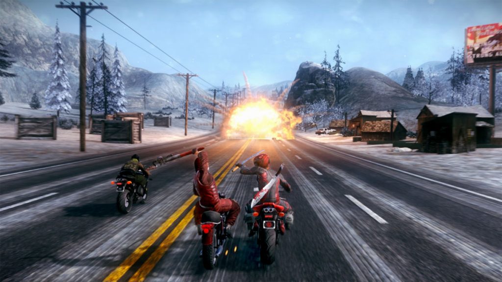The Humble Bundle Just Drive pack also includes Road Redemption