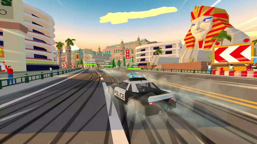 Unsurprisingly Hotshot Racing features entirely fictional circuits