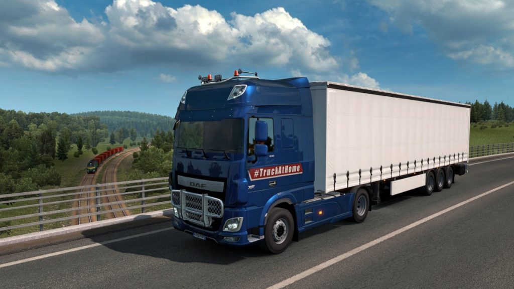 You can download the #TruckAtHome designs for free via Steam