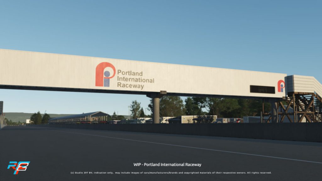 Portland International Raceway is coming to rFactor 2 as a new track, available for free to all players
