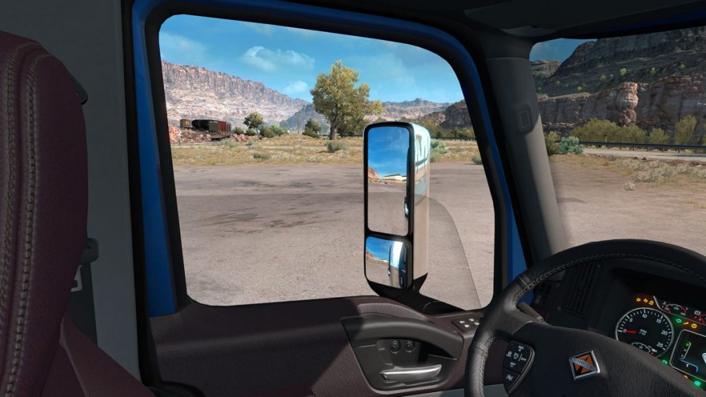 The American Truck Sim Version 1.37 Update brings open windows to the game