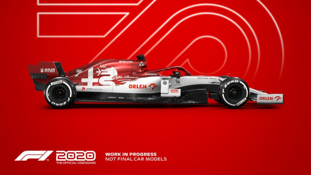 The F1 2020 Alfa Romeo